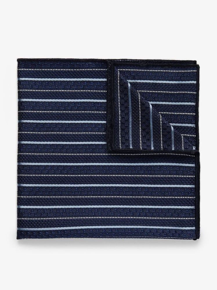 Blue Grenadine Pocket Square