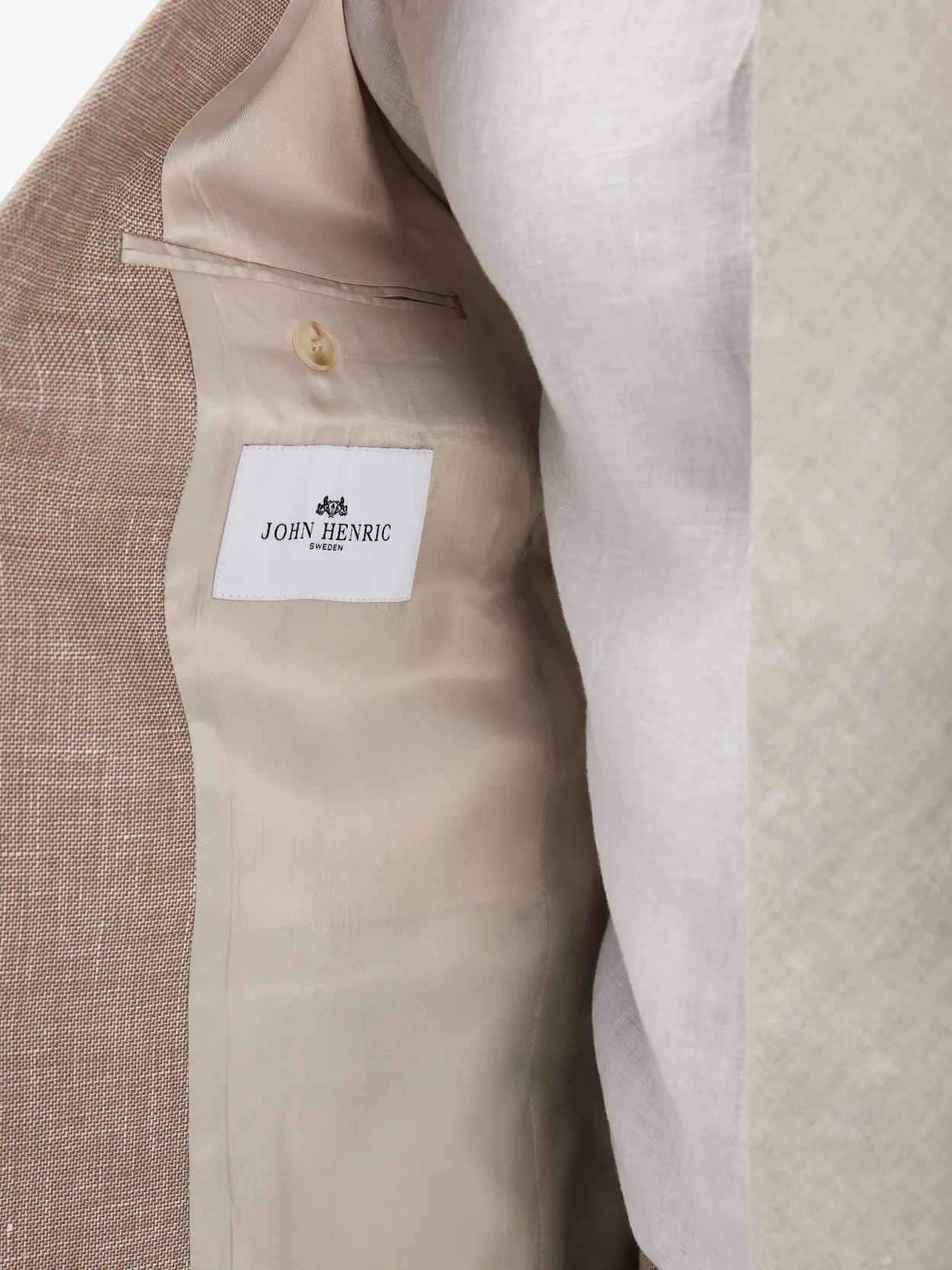 Image number 5 for product Beige Linen Suit Santino