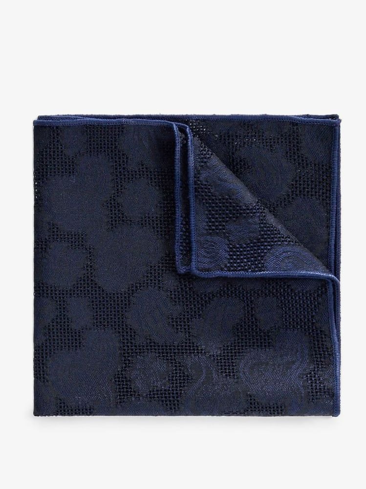 Blue Grenadine Pocket Square