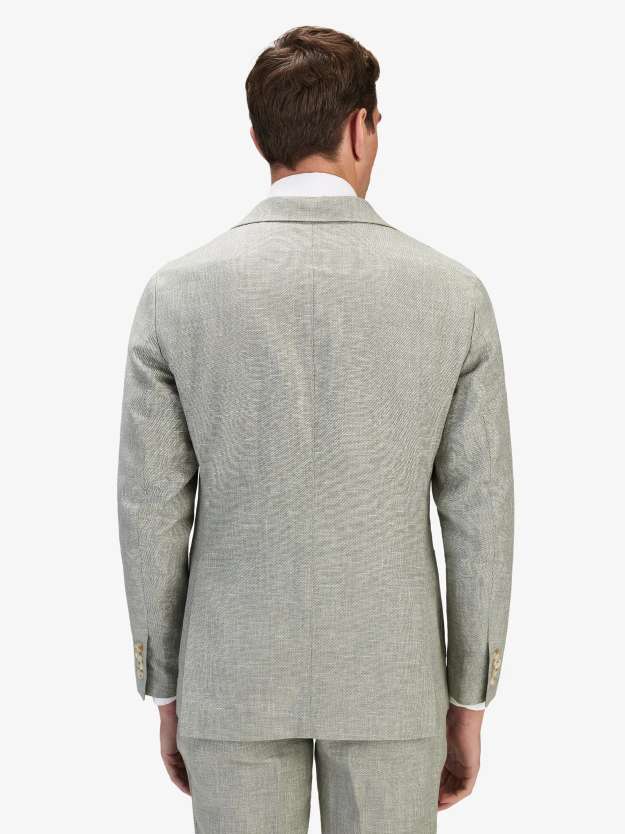Image number 3 for product Green Linen Suit Santino