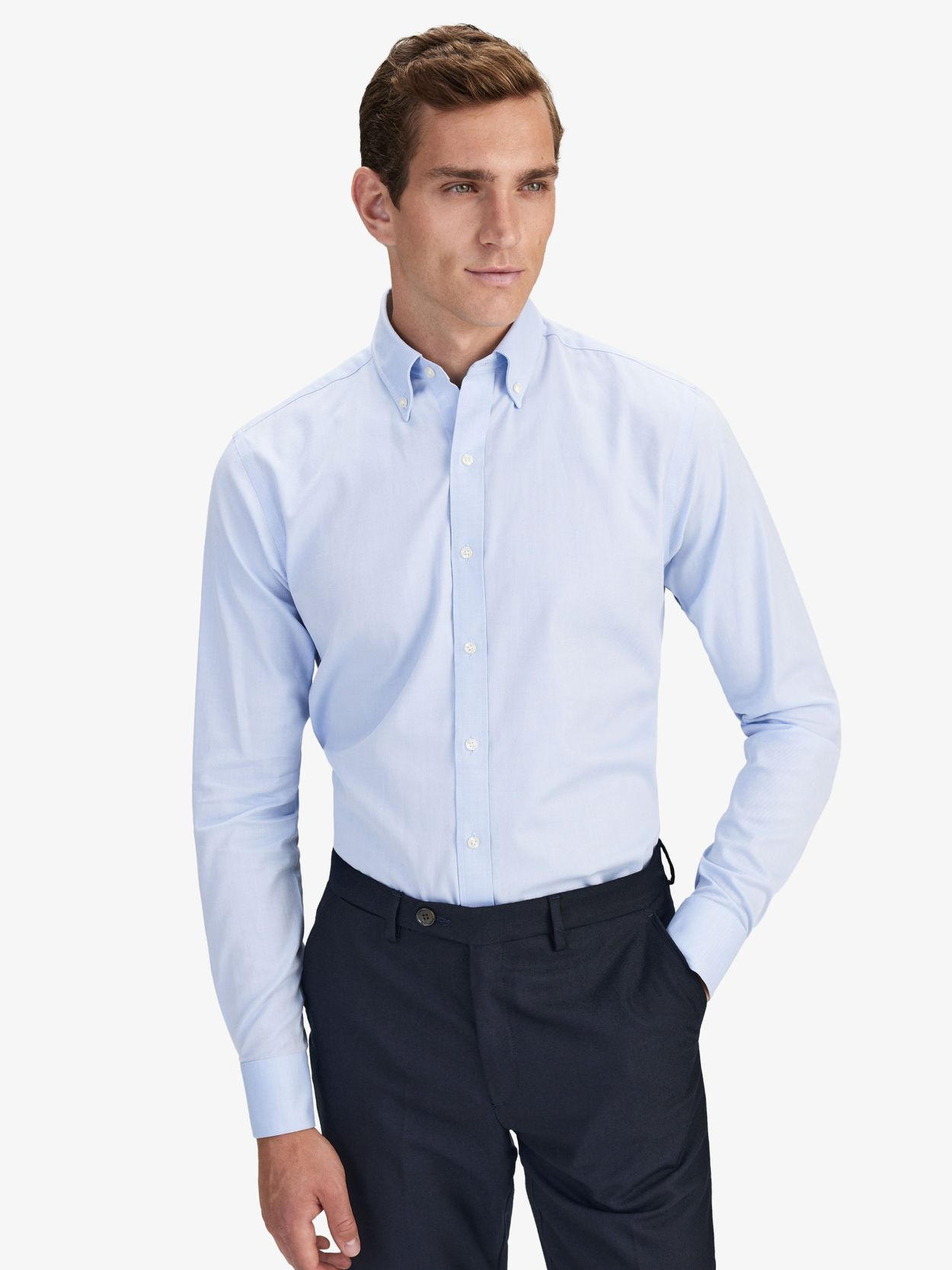 Chemise en Flanelle Bleu Clair