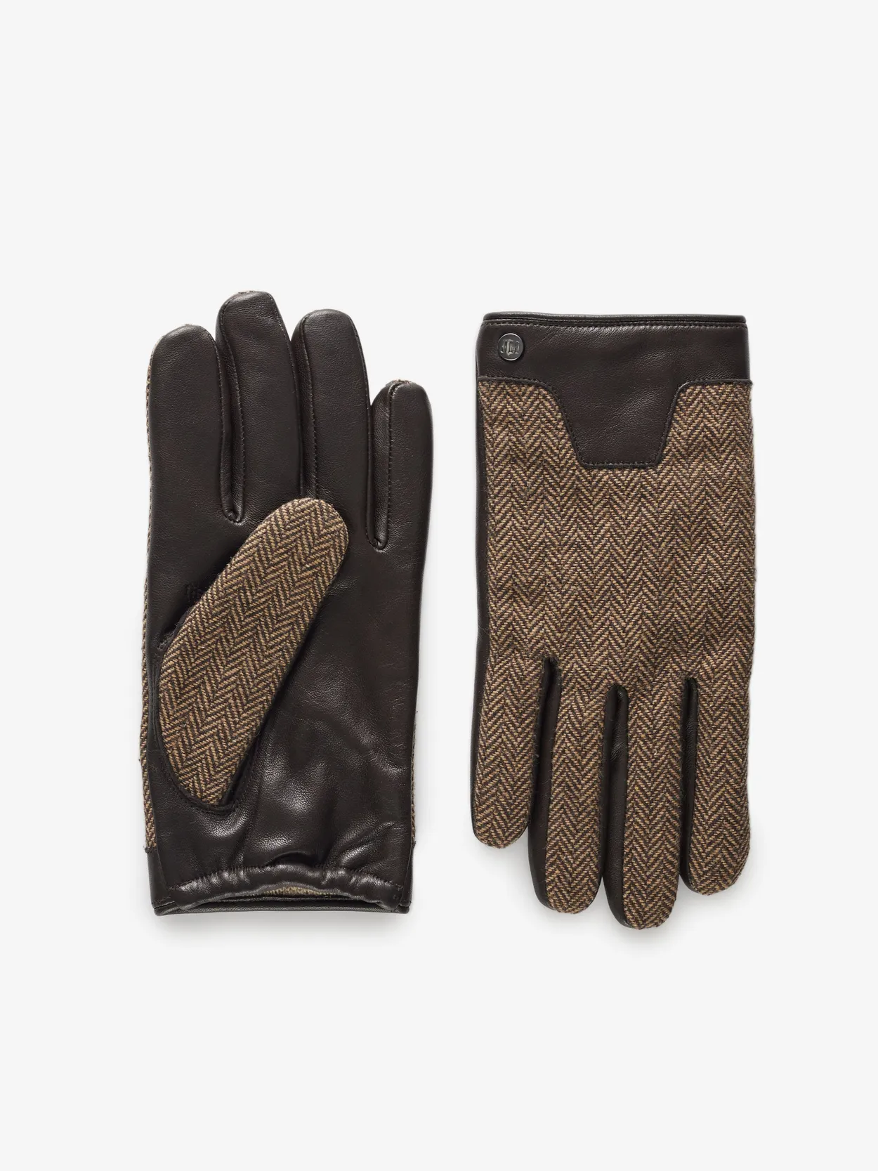 Brown Leather Gloves Chamonix