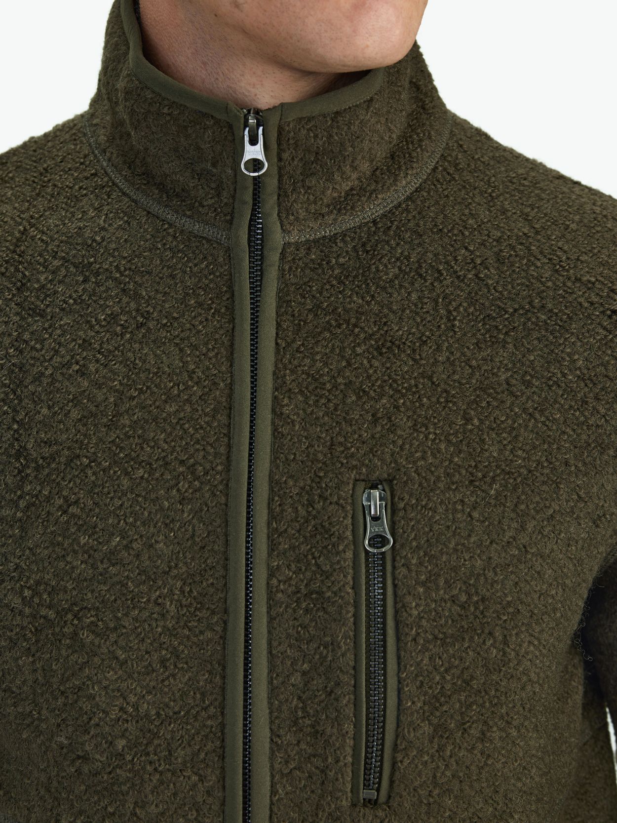 Green mens clearance fleece