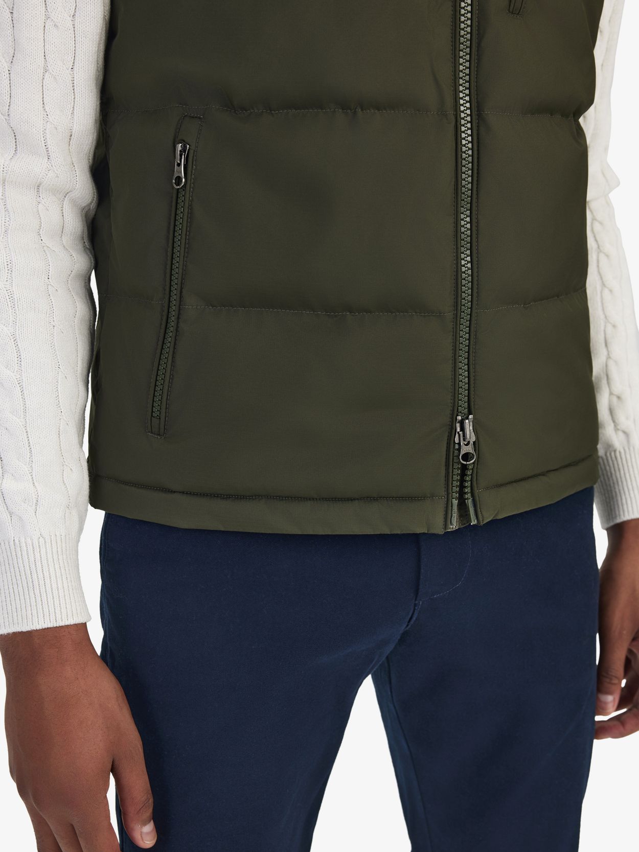 LA PEAU DE GEM】TECH Padded Vest
