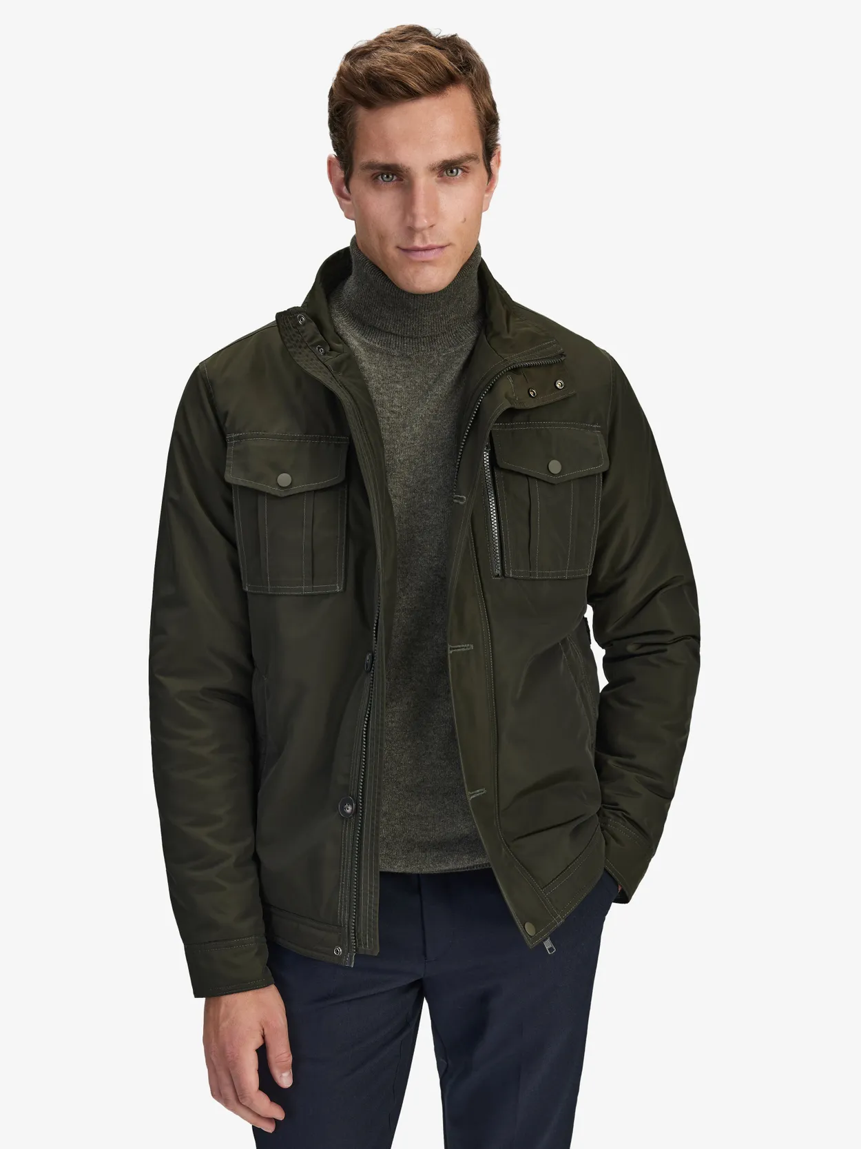 Field shop jacket green