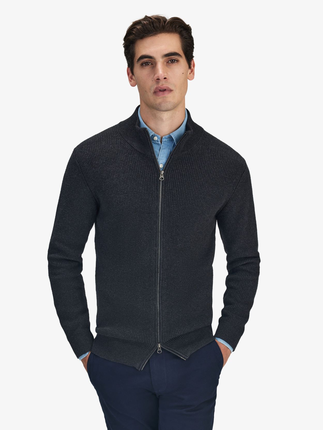 Men's zip cheap up sweater