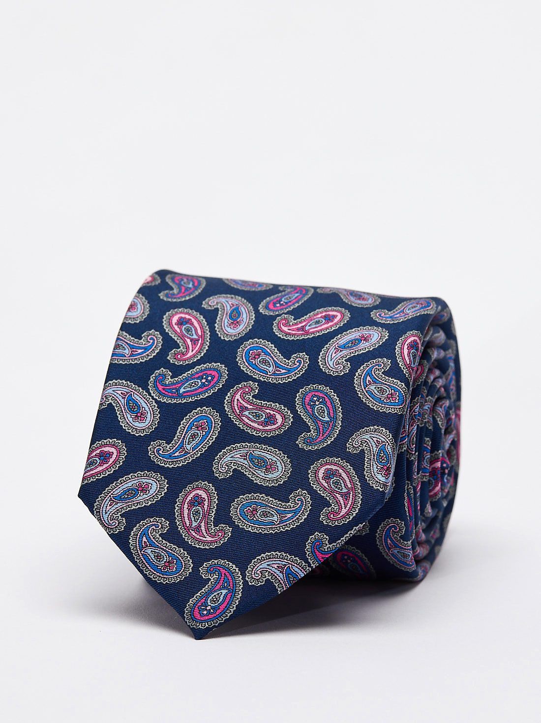 Blue Tie Paisley 