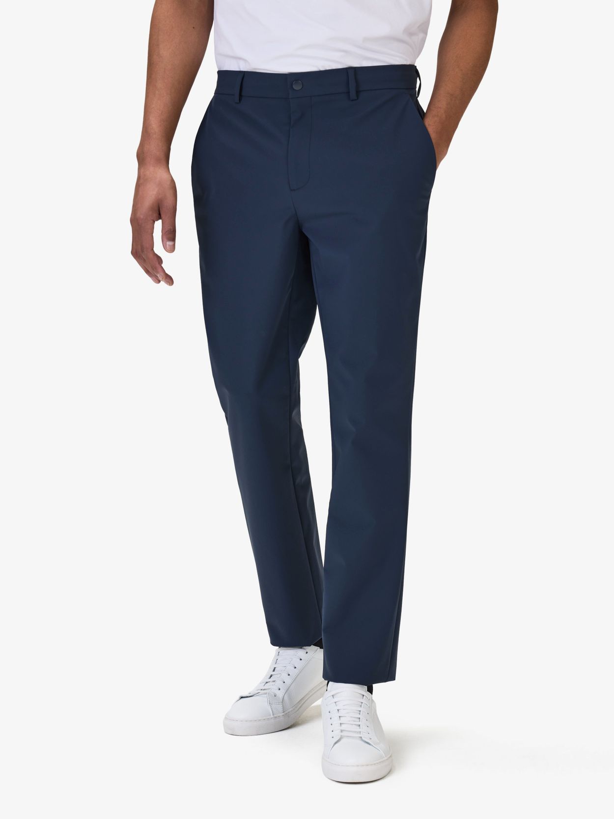 Dunkelblaue Travel Trousers