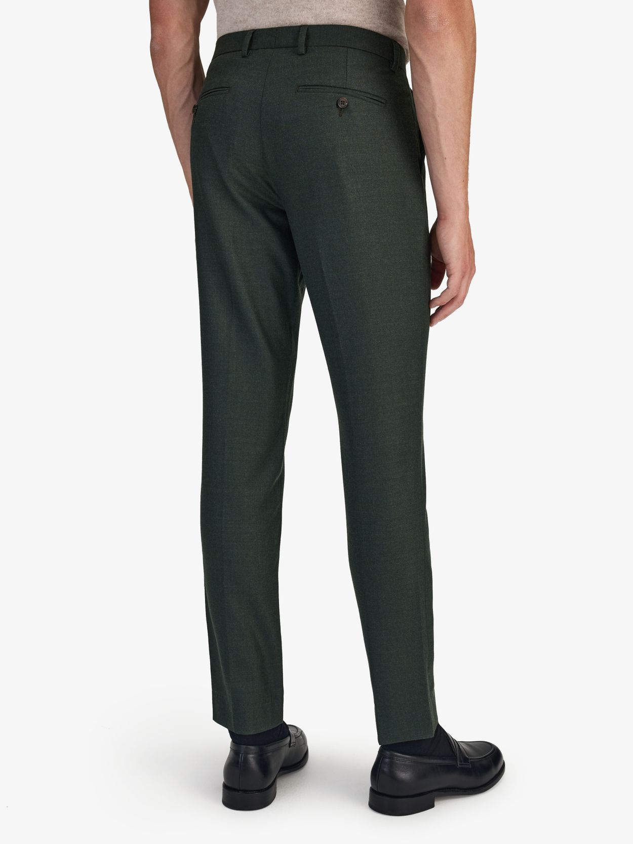 Green store wool pants