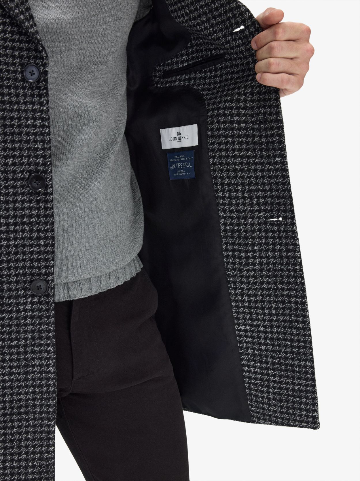 Herringbone Single Coat - Buy online | John Henric Herringbone Single Coat - Buy online | John Henric