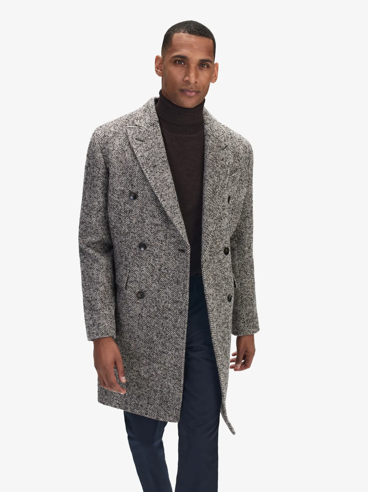 Cheap double hotsell breasted coat