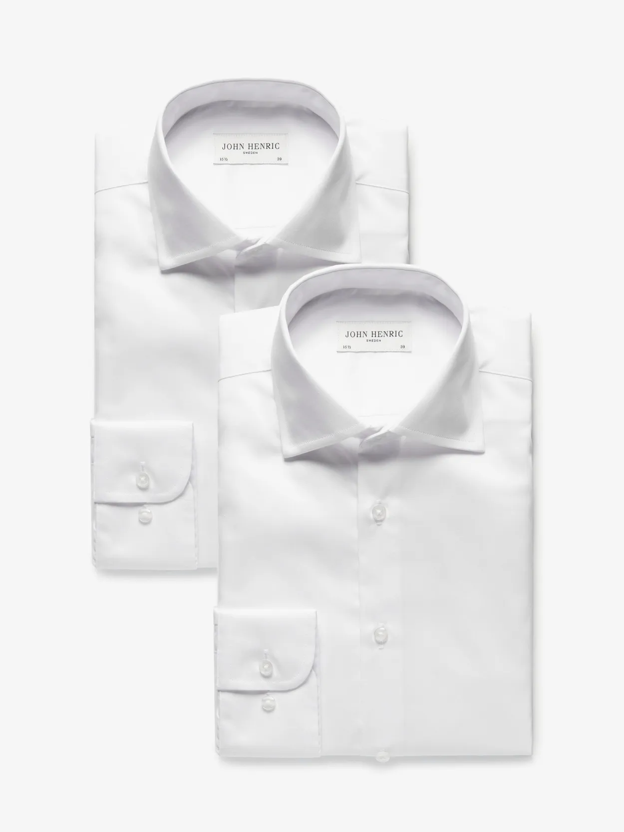 2-Pack White Shirts