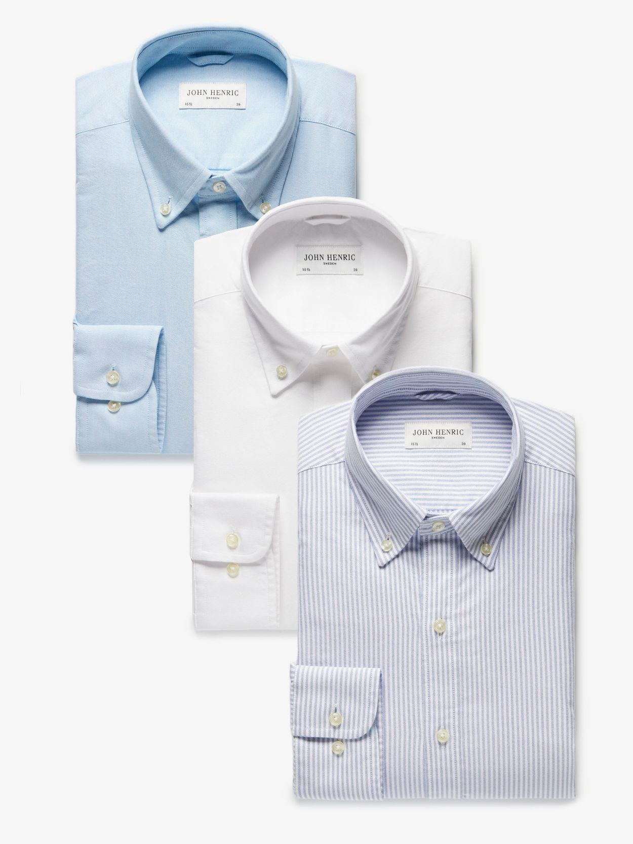 3-Pack Oxford Shirts