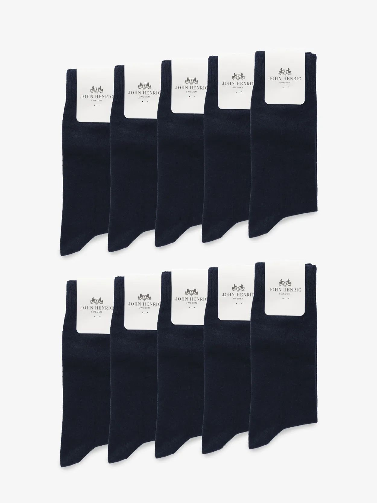 10-Pack Blå Sokker