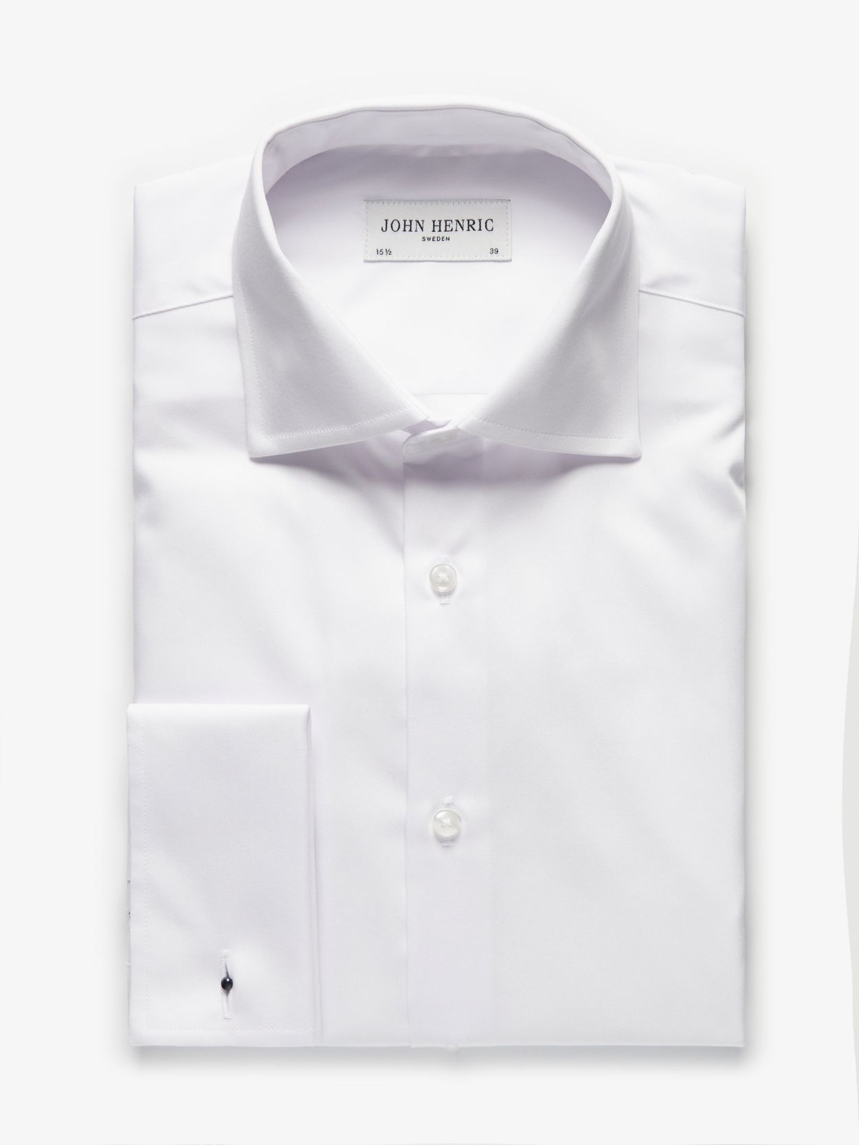 GUCCI】グッチ double cuff regular collar shirt Blue ダブル
