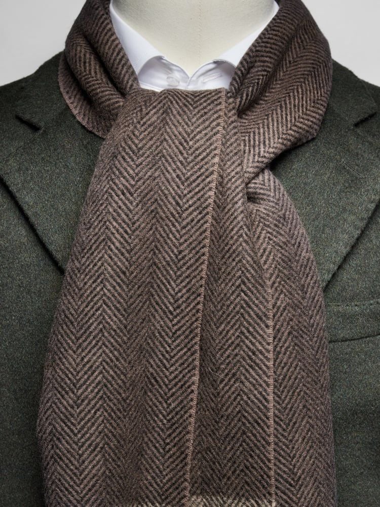 Brown Winter Scarf 