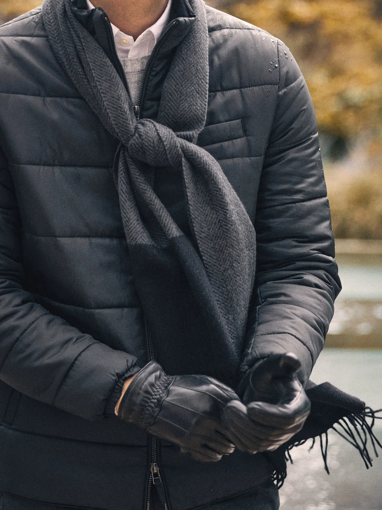 Men's store winter scarves