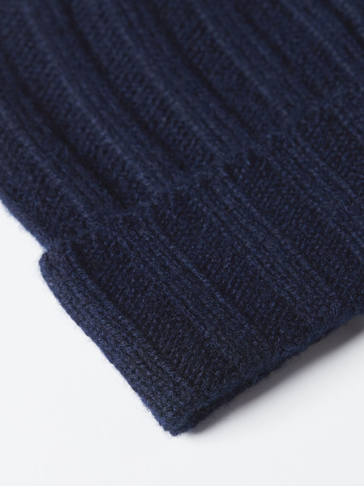 Image number 4 for product Blue Wool Beanie & Scarf