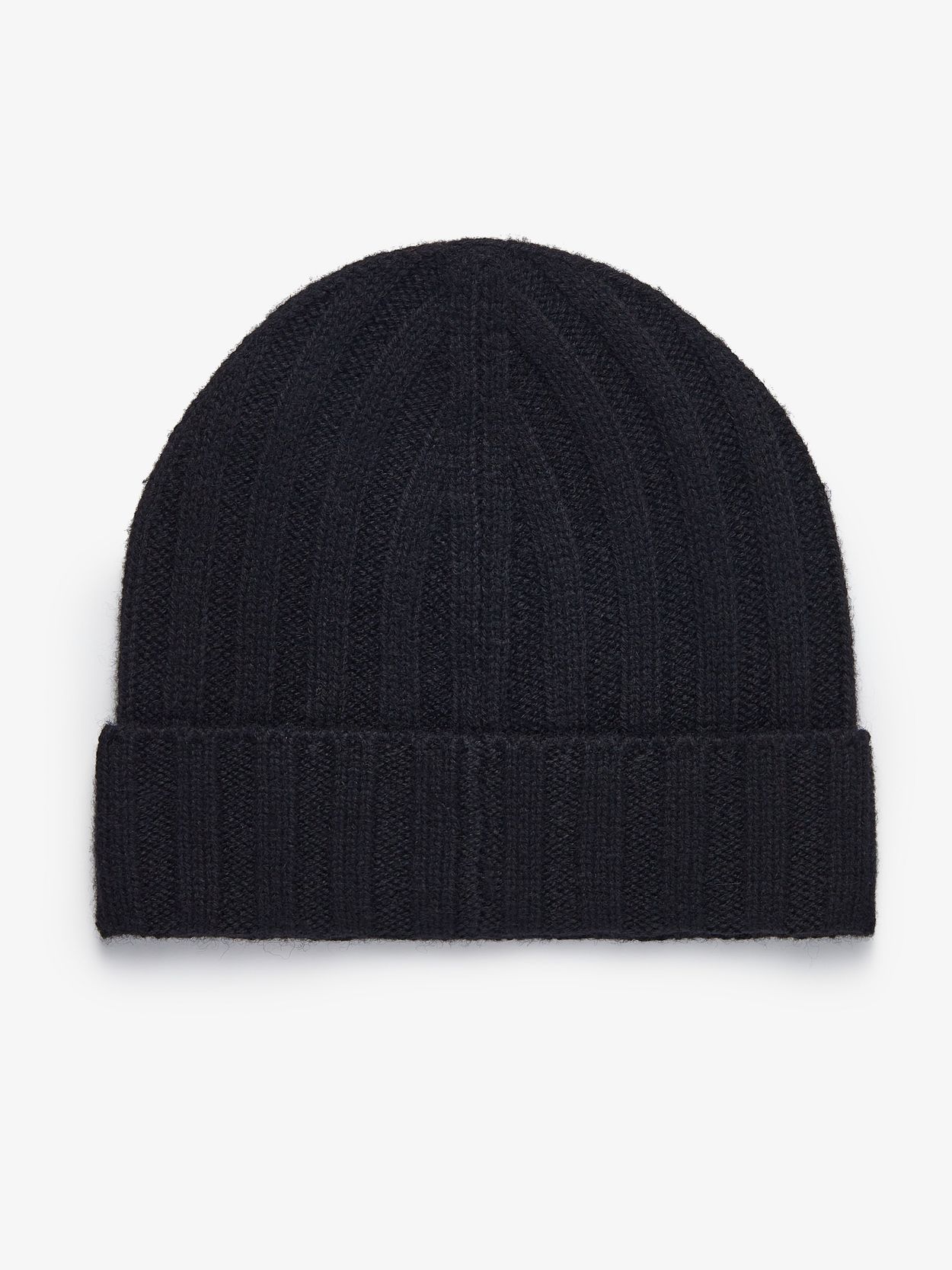 Image number 3 for product Black Wool Beanie & Scarf