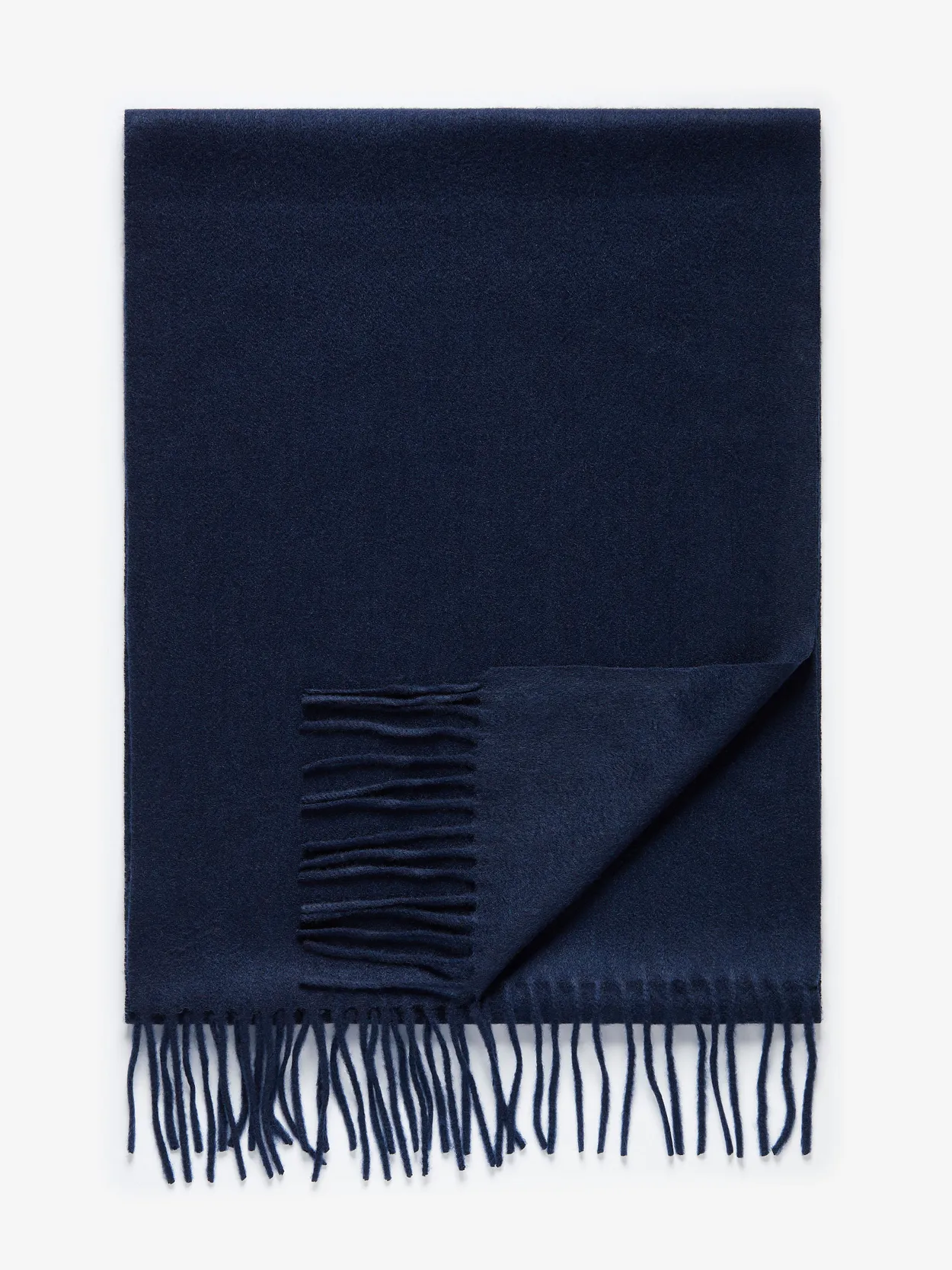 Image number 8 for product Blue Cashmere Coat & Scarf