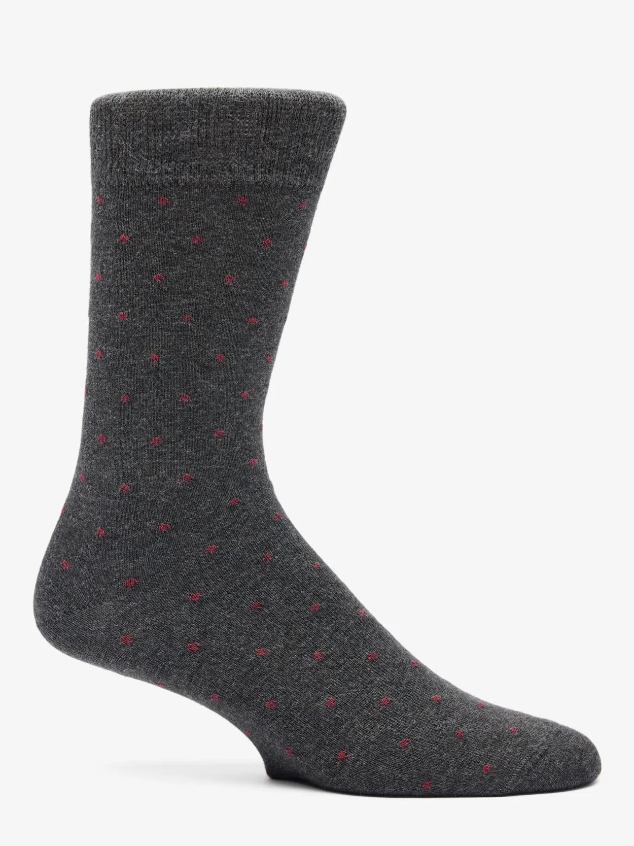 Grey & Burgundy Socks Basel