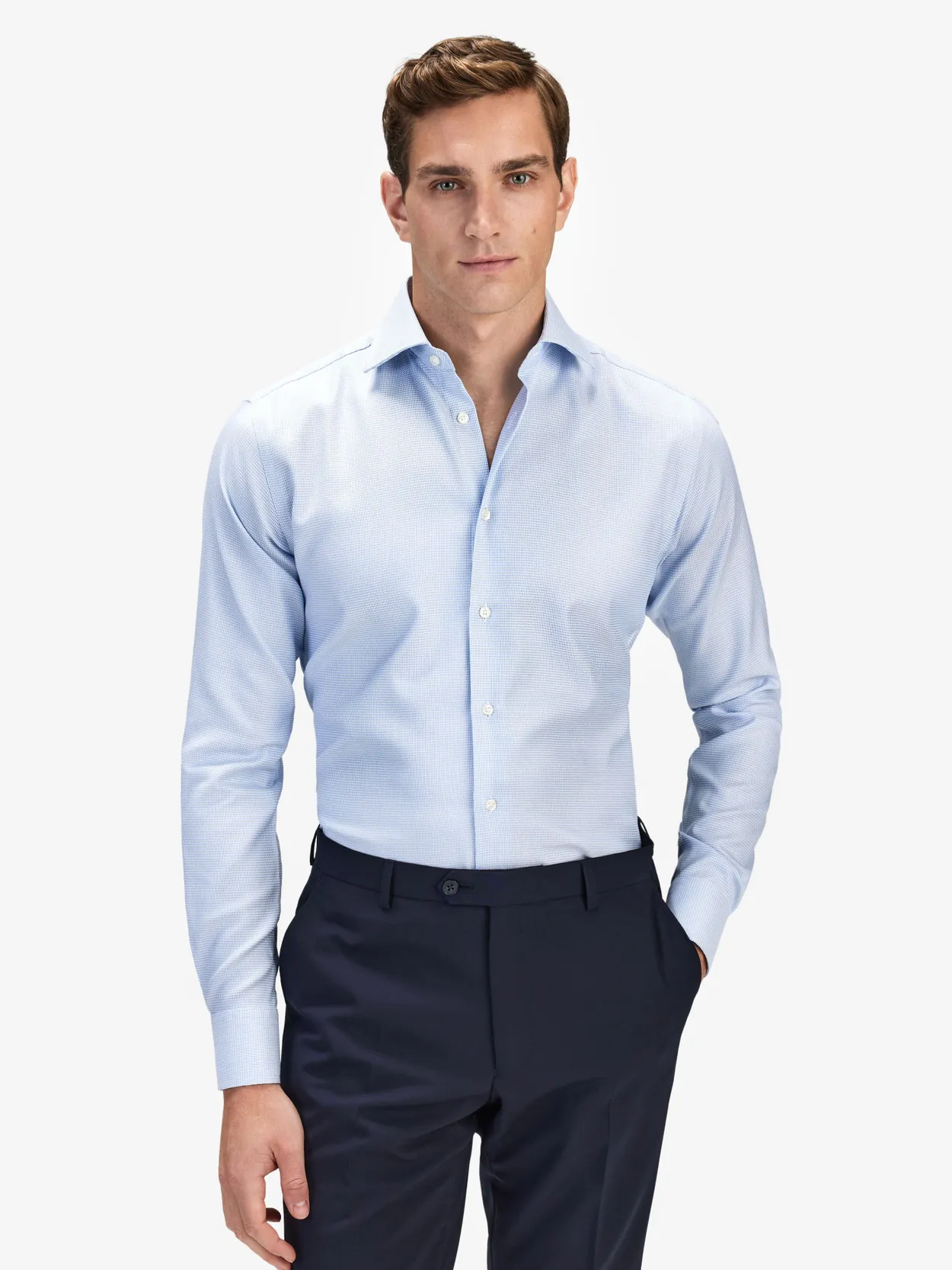 Chemise Imprimée Bleu Clair