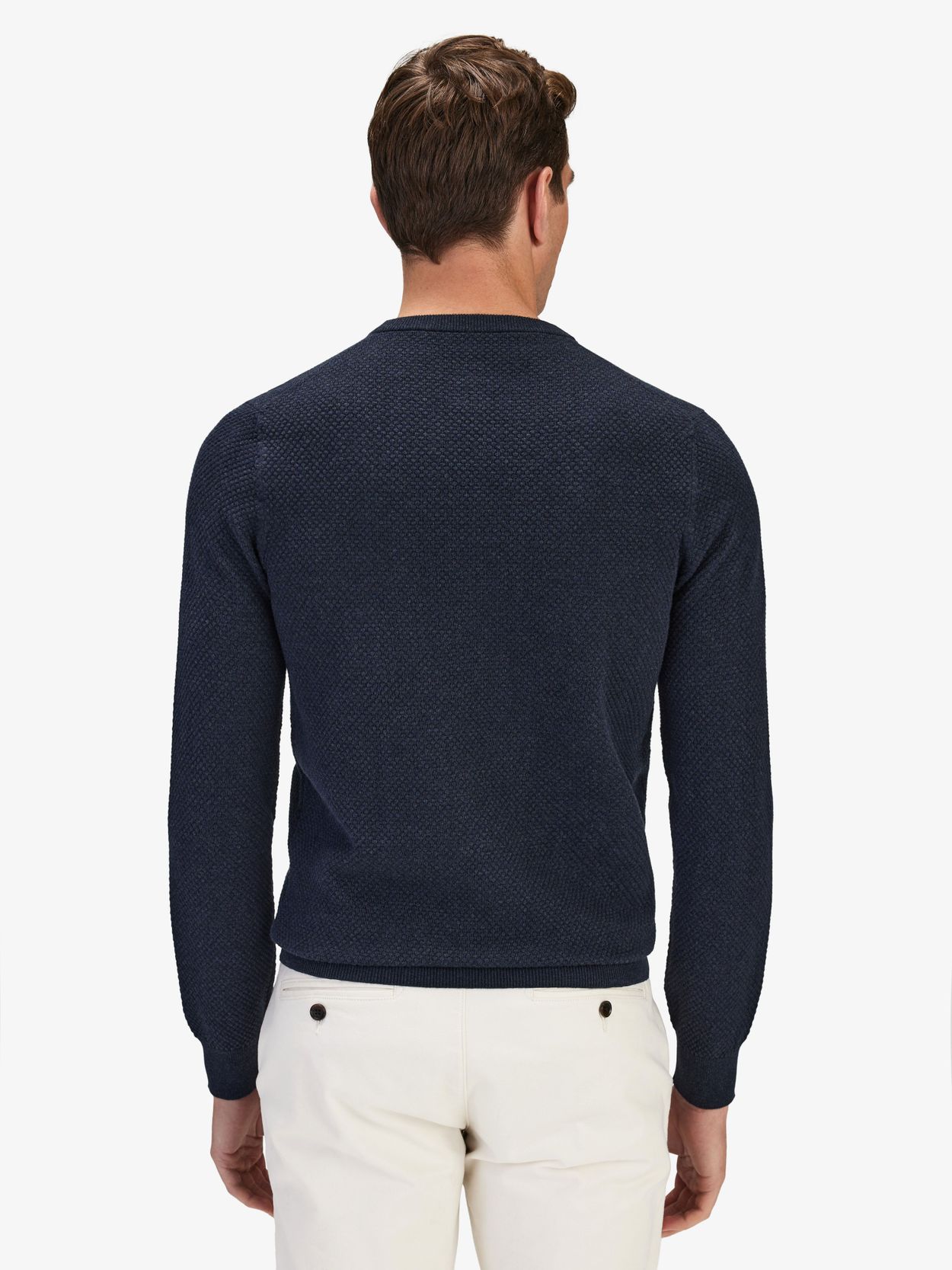 Cotton Knit Sweater Navy - Unisex – Province of Canada