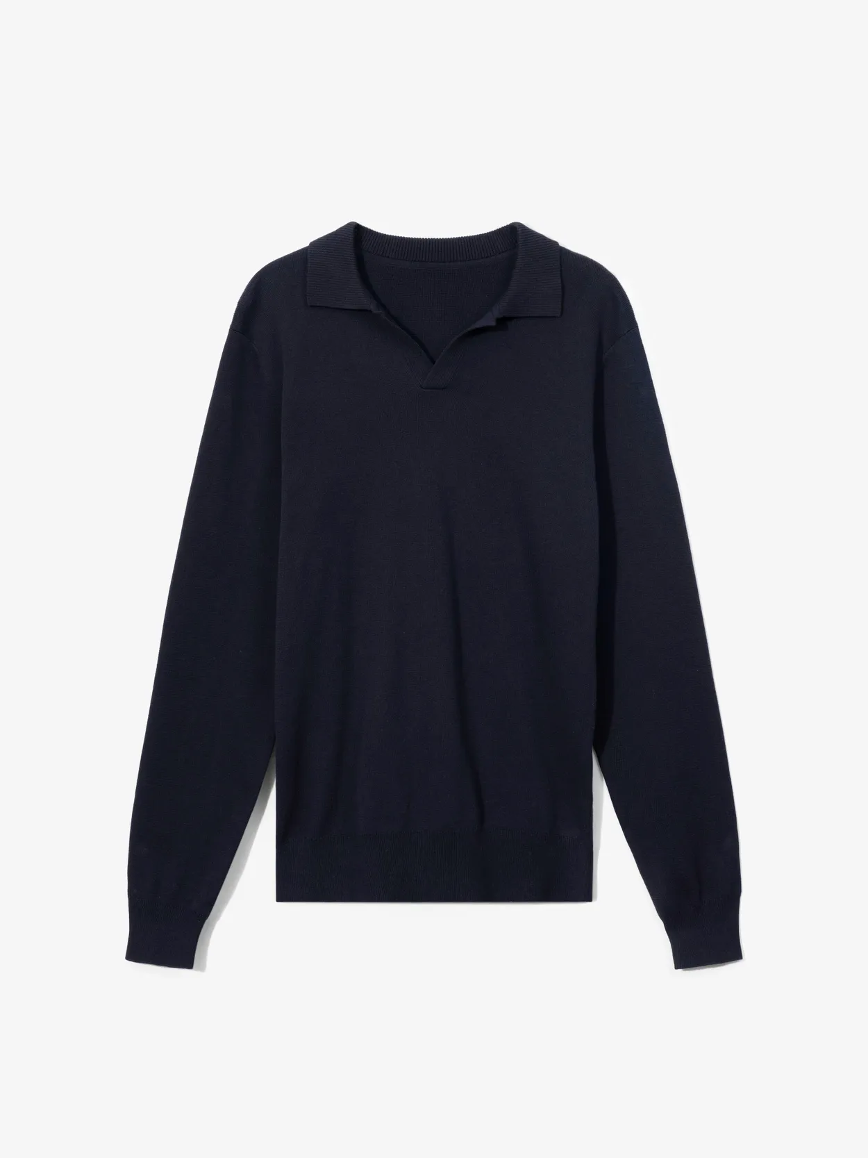 Navy polo sweatshirt hotsell