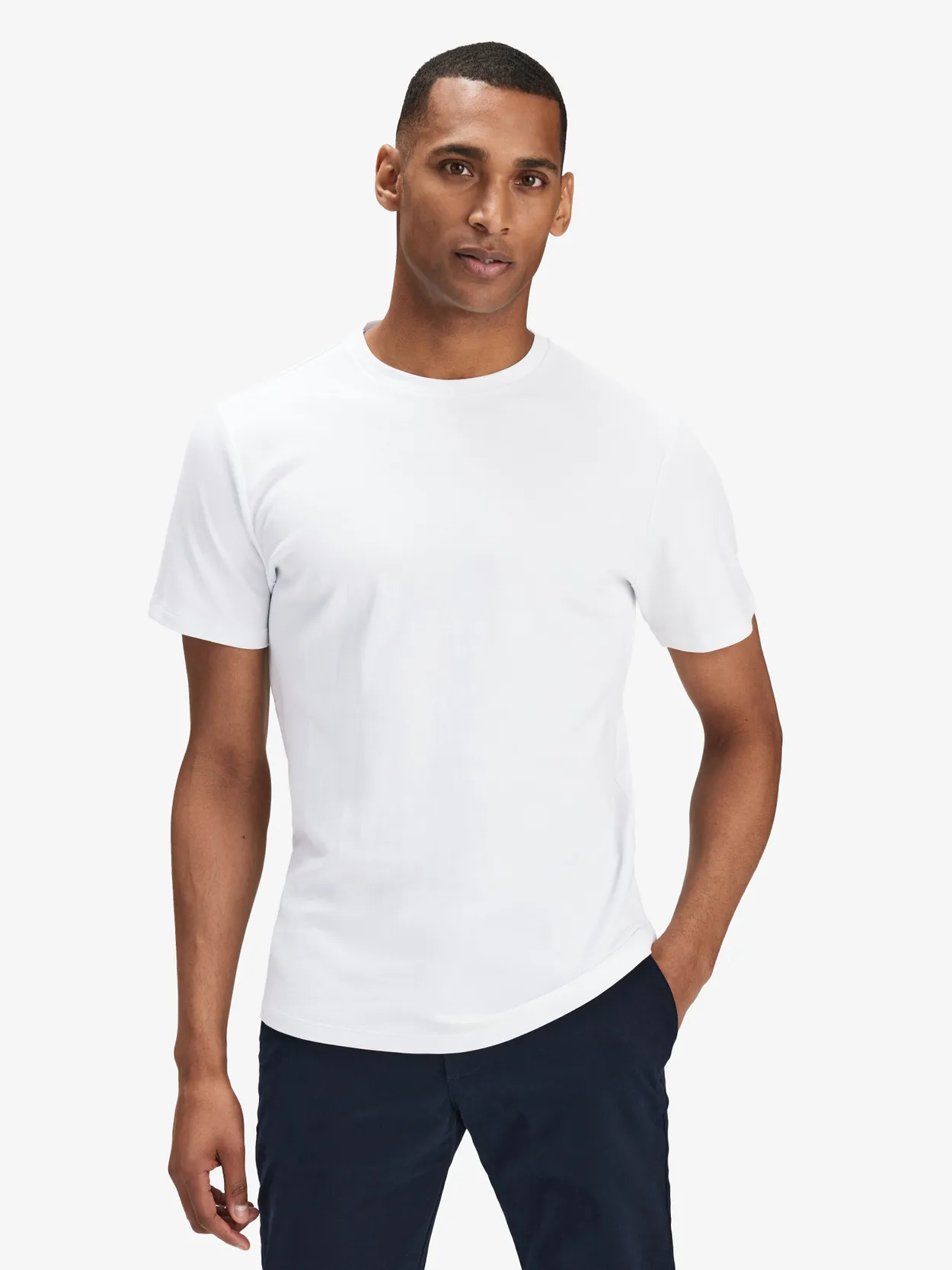 Hvit T-shirt