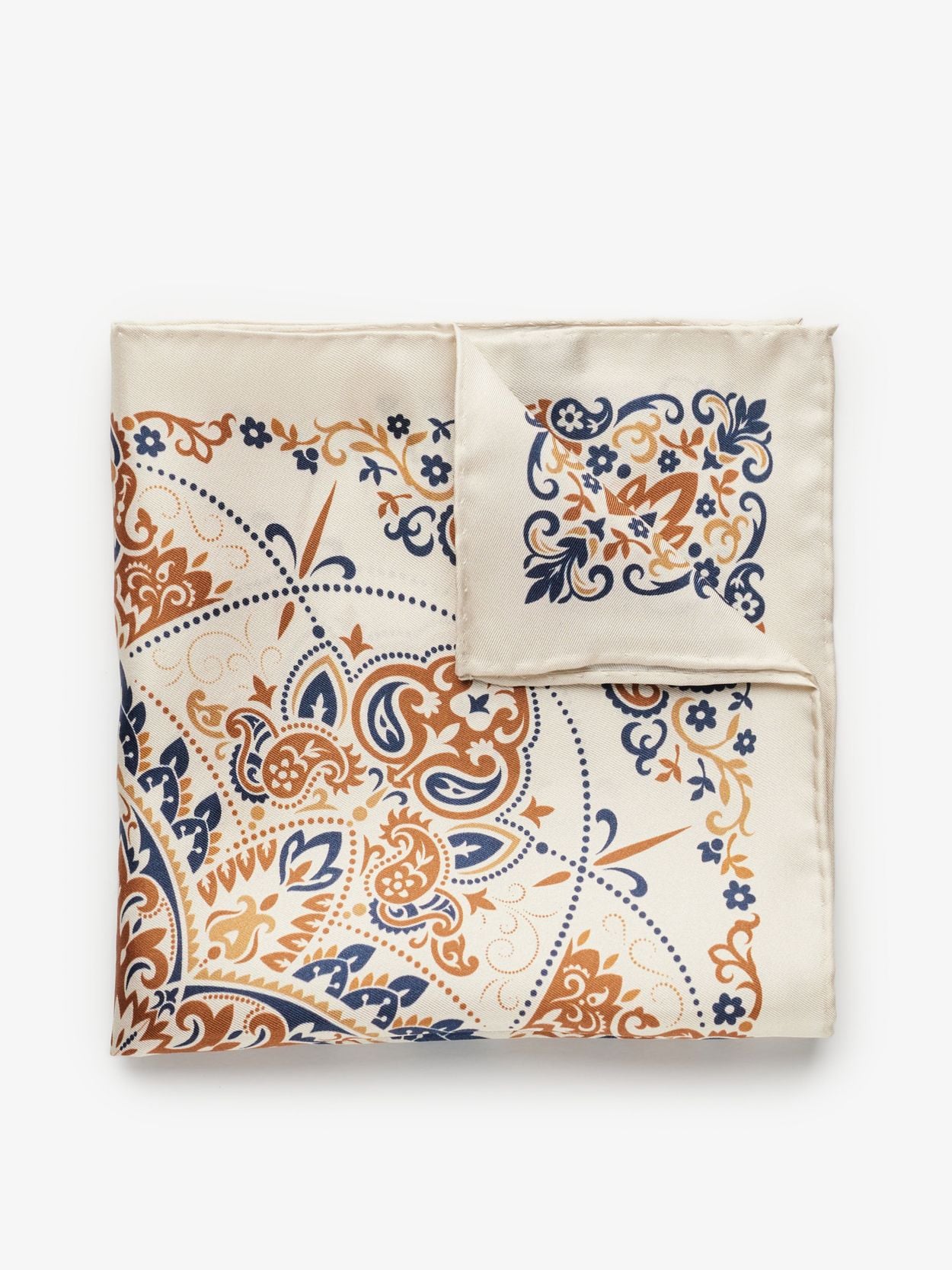 Fermoir à cravate vintage SWANK ton or motif bambou et perle