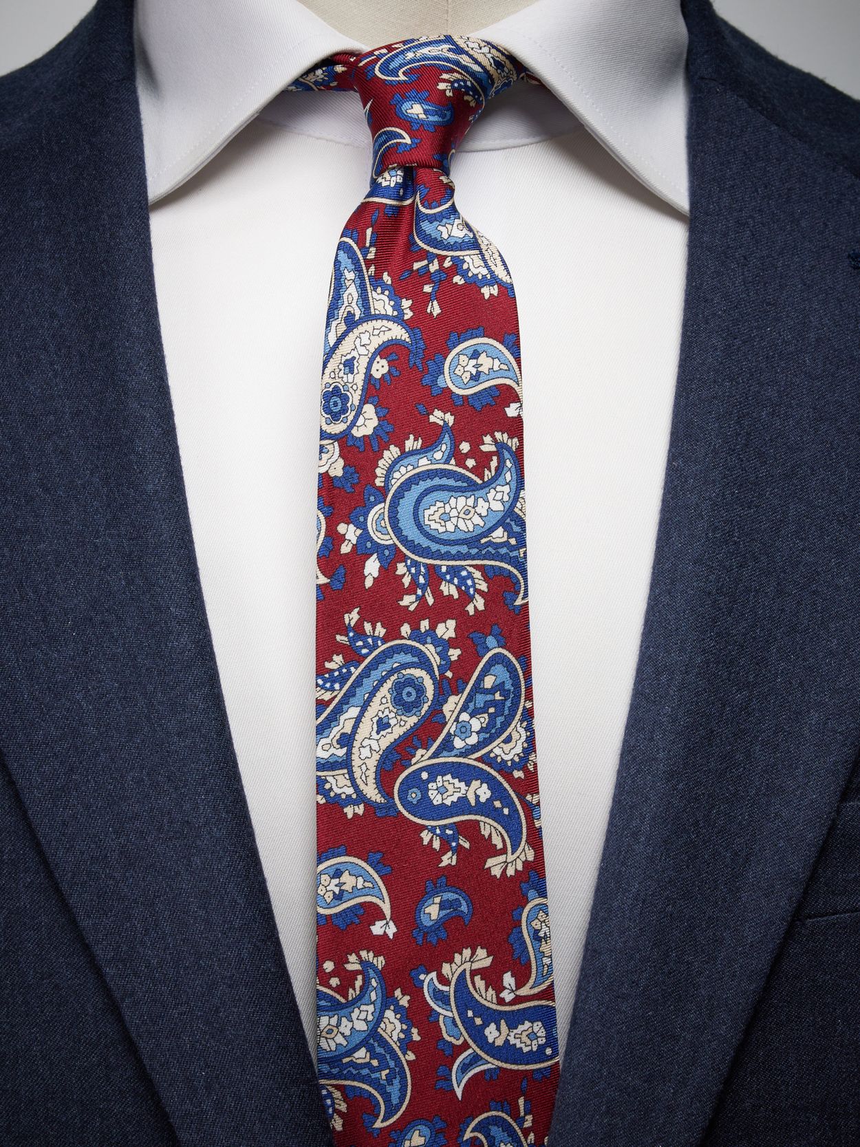 burgundy ties