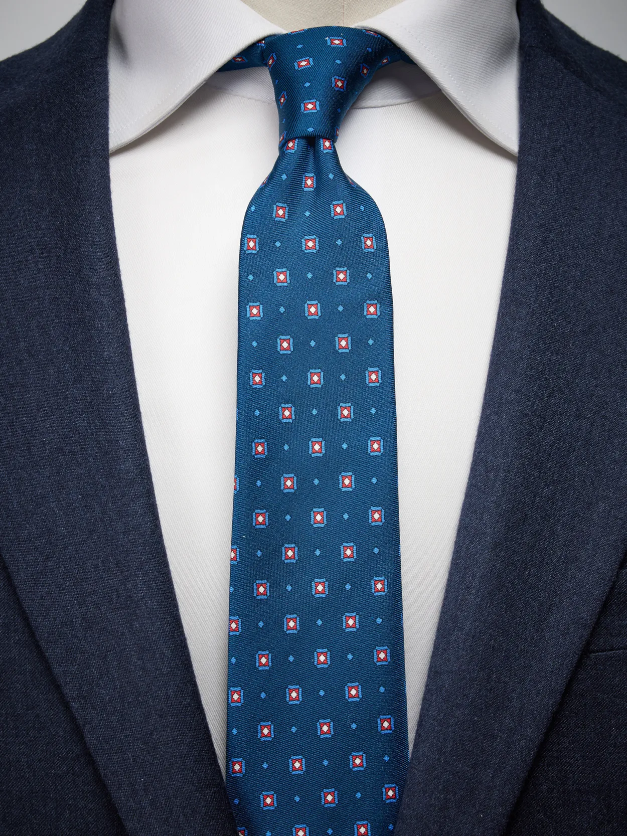Blue Tie Motif