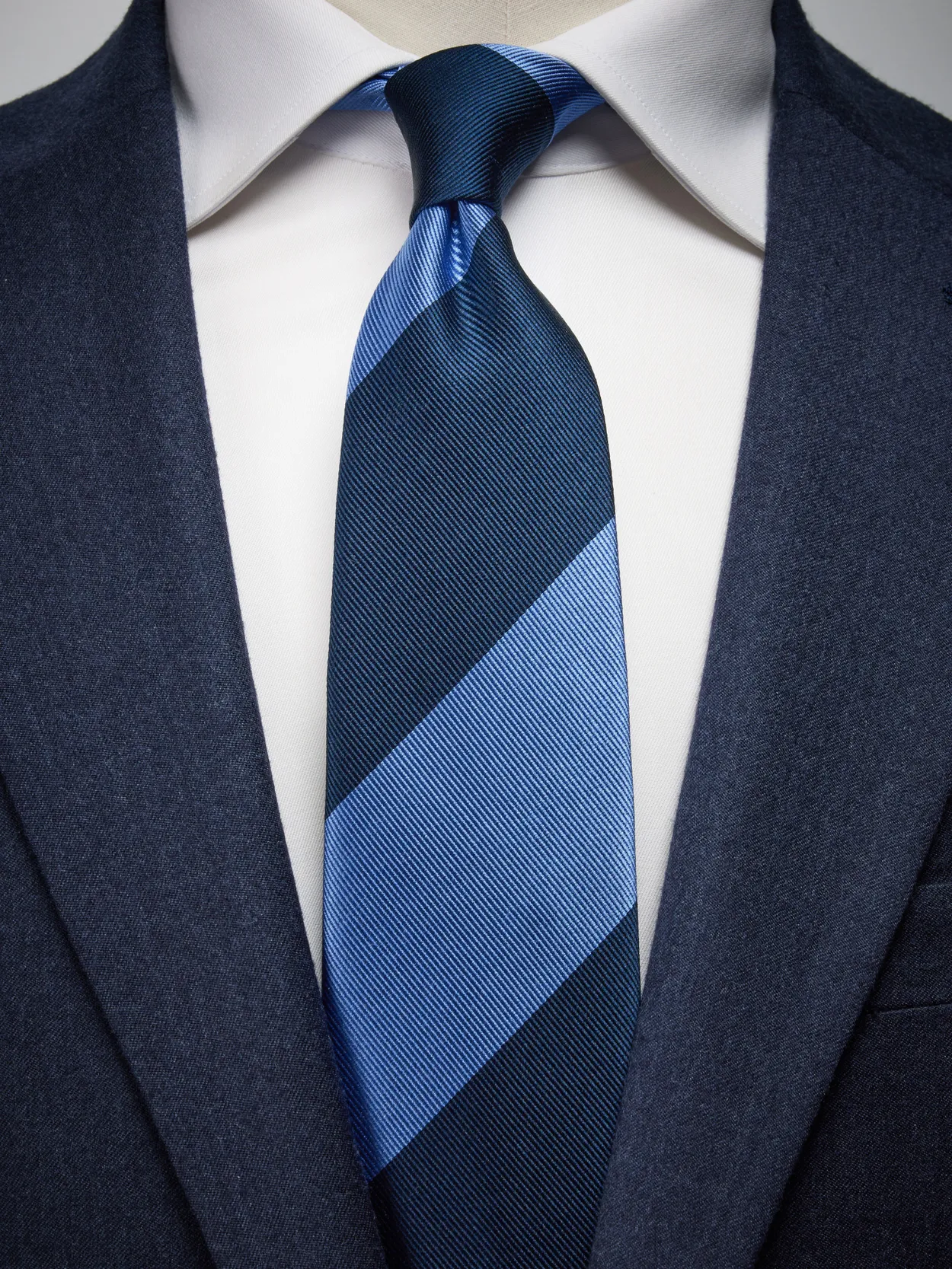 Blue Tie Stripe