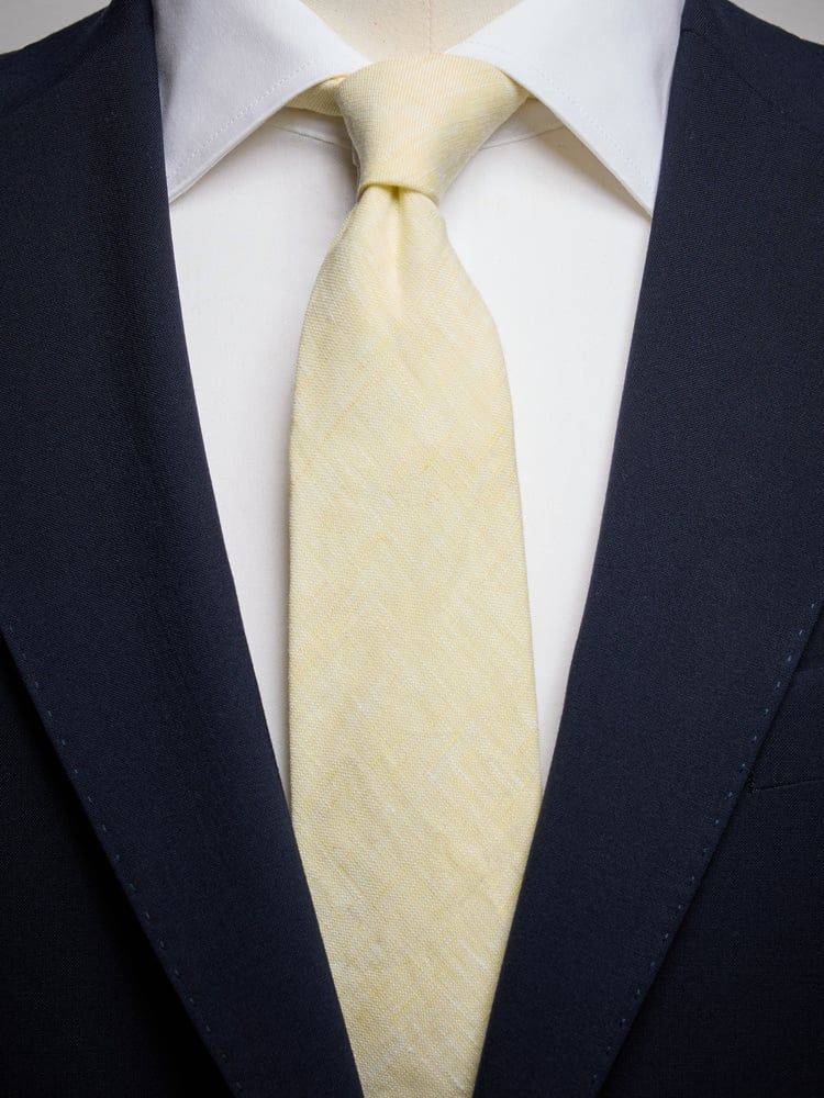 Light Pink Tie Linen - Men's linen ties - Buy online | John Henric