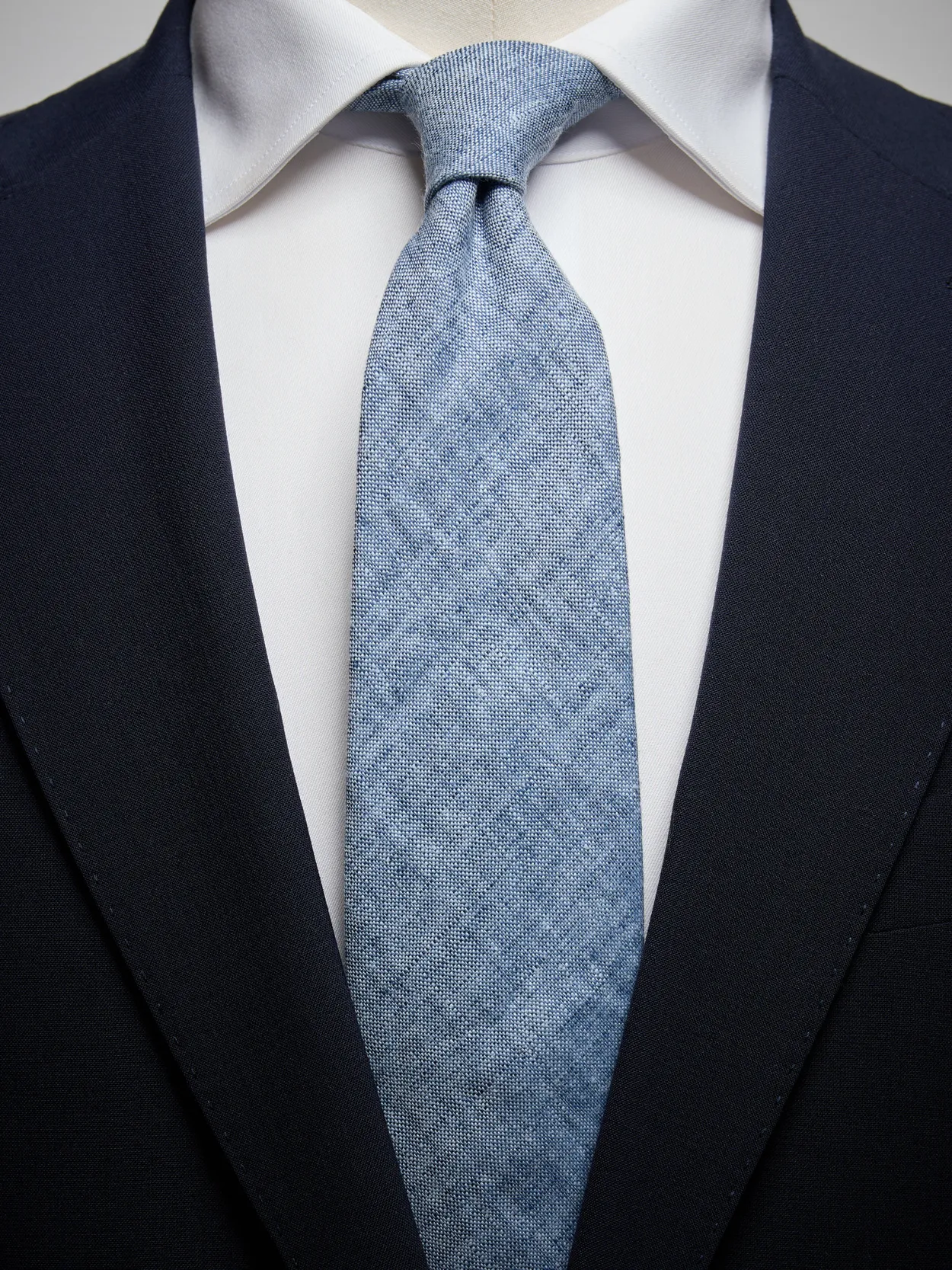 Blue Tie Linen