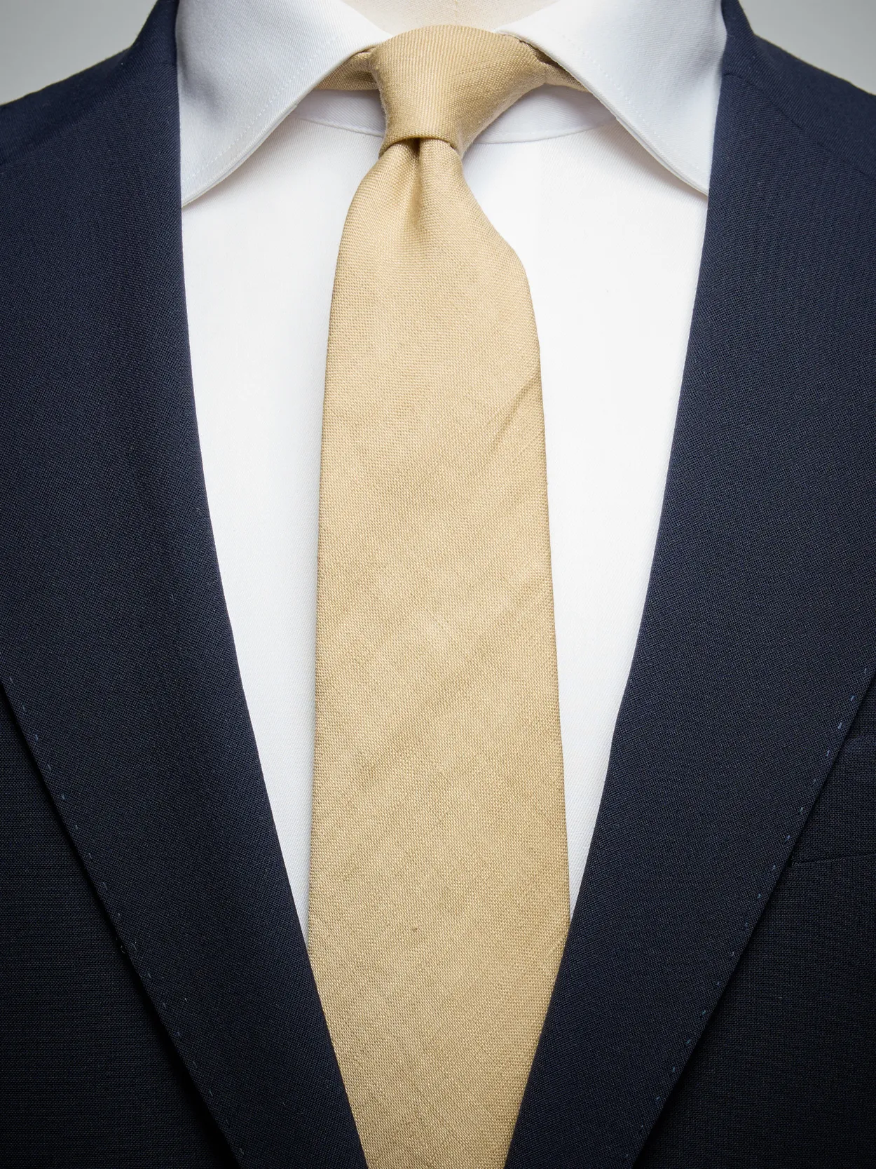 Beige Tie Linen