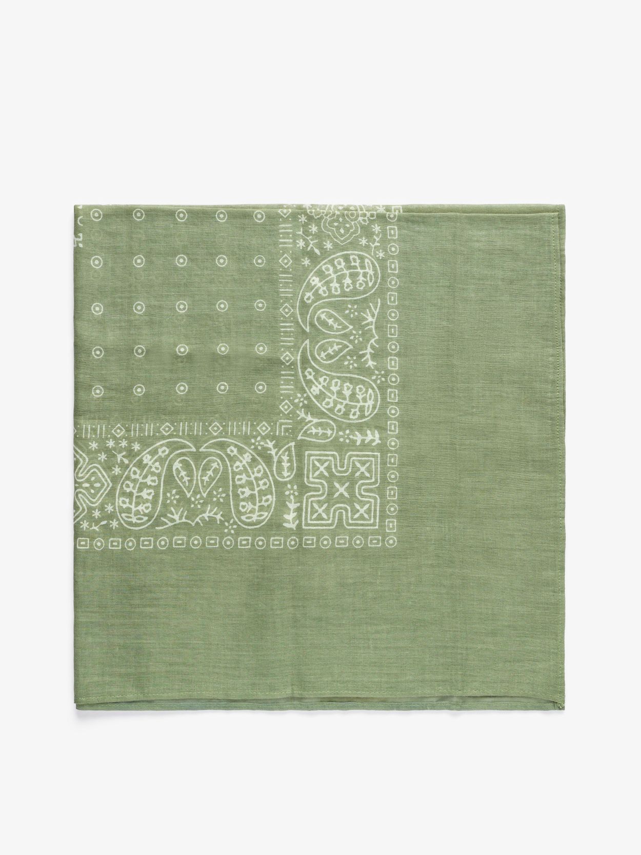 Green Bandana Paisley Slides red_paisley_top_5af9481b-189d-  main image 4