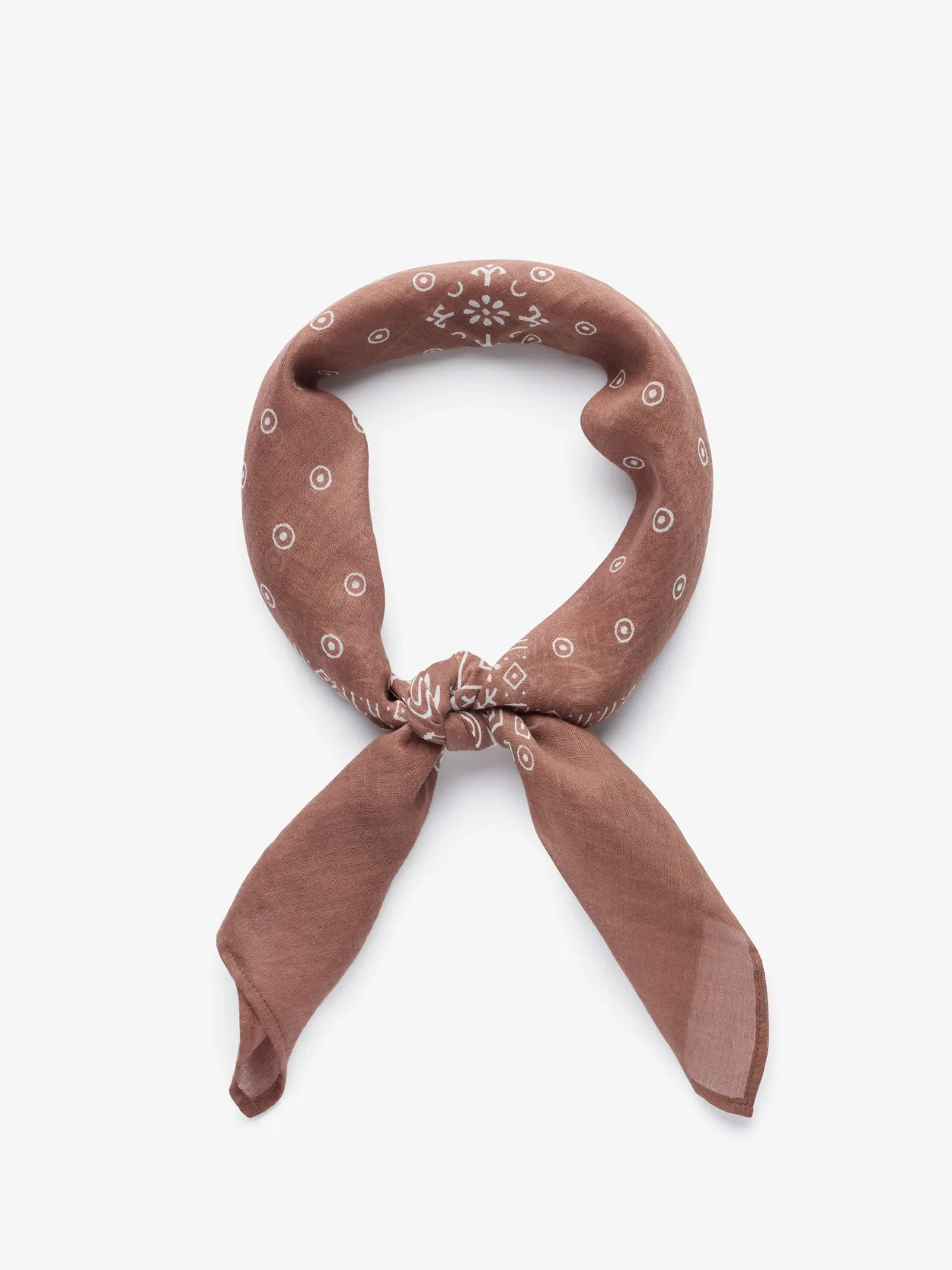 Brown Bandana Paisley