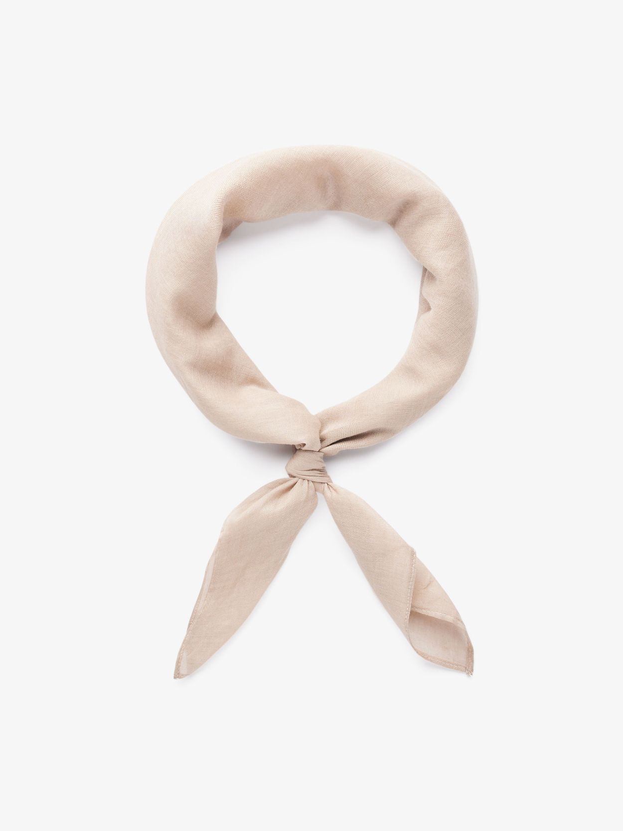 Beige Bandana - Cotton - Buy online | John Henric display picture 1