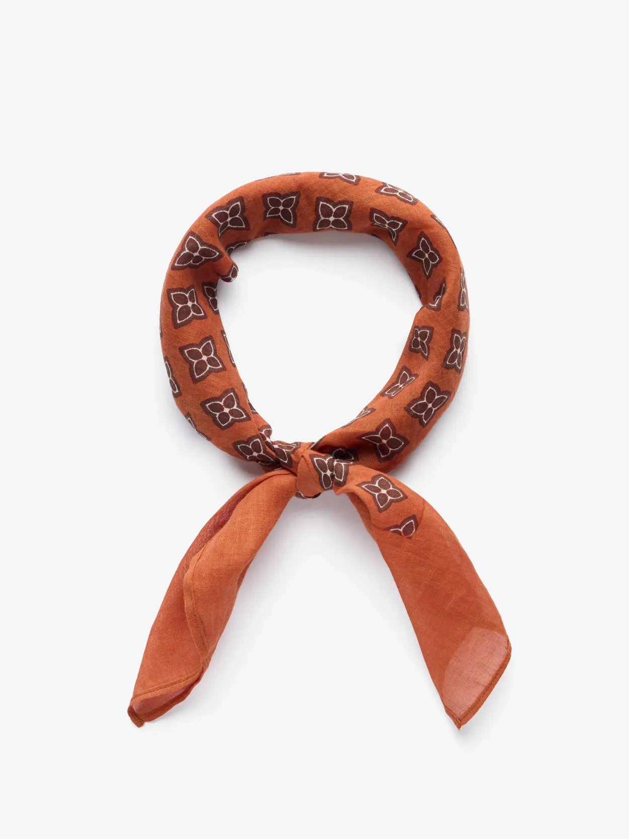 Terracotta Bandana Geometric