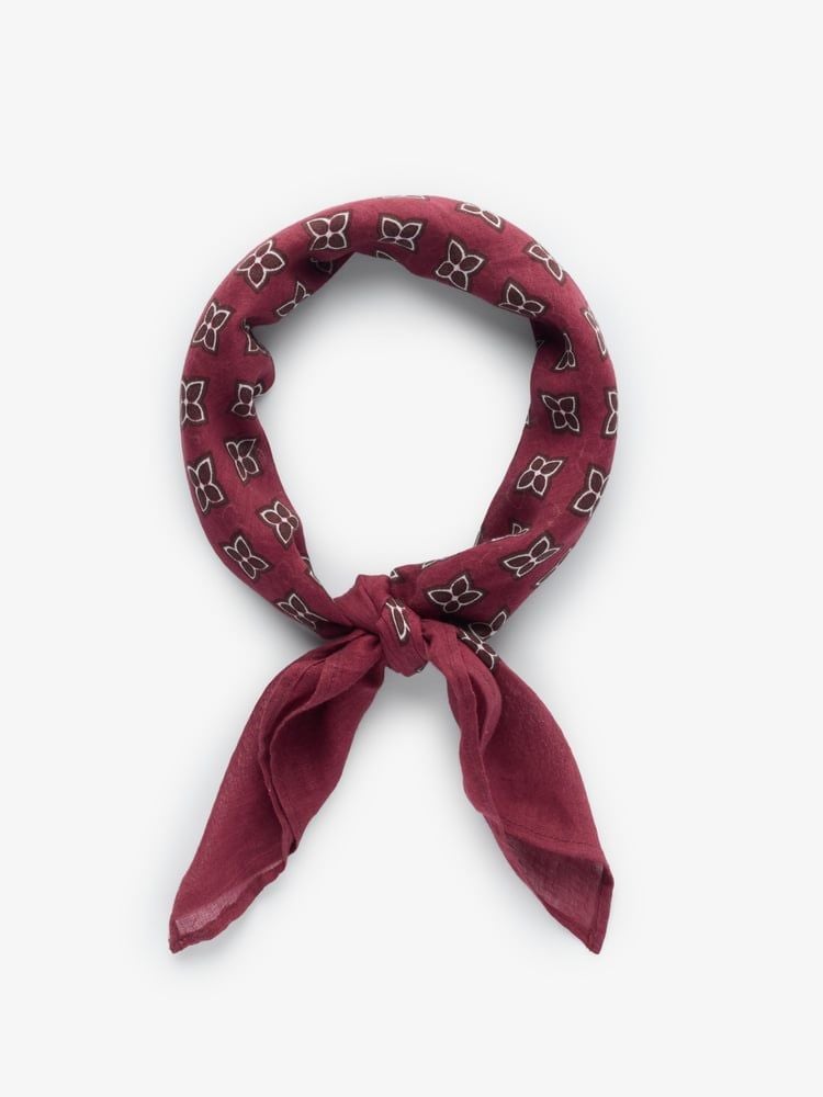 Burgundy Bandana