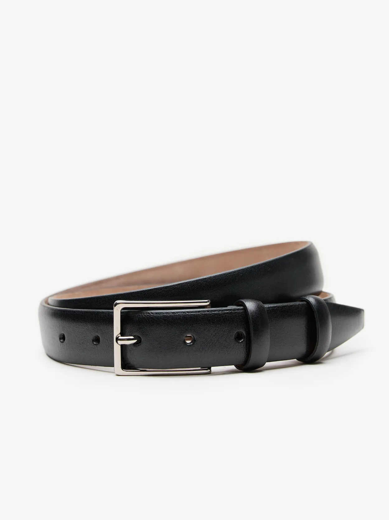 Ceinture en cuir noire