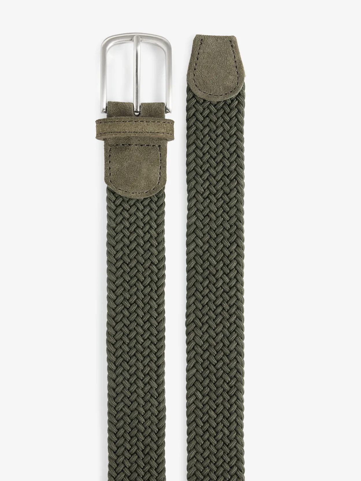 Green Braided Belt - Men display picture 1