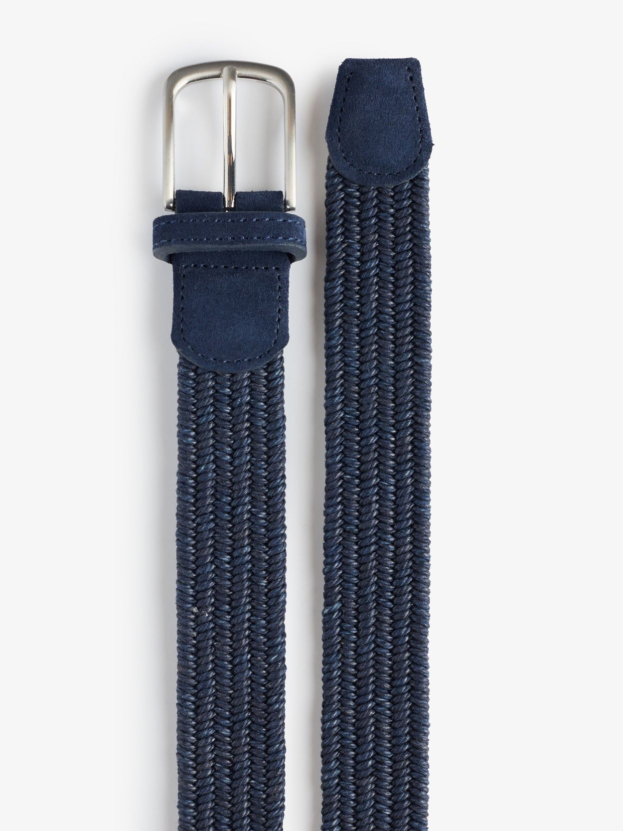 blue dress beauty and the beast belle Men's Woven Golf Belt | Oxford Navy/Blue main image 0