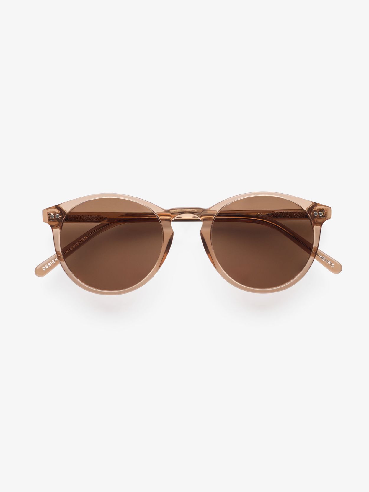 Lunettes de Soleil Marron Clair