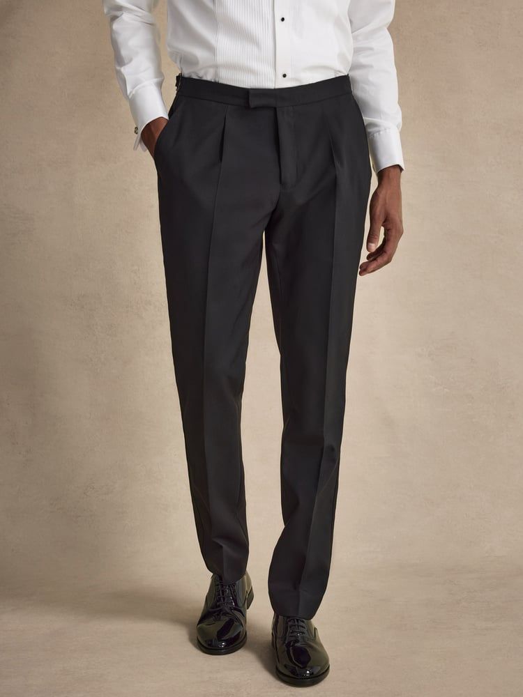 Black Tuxedo Trousers