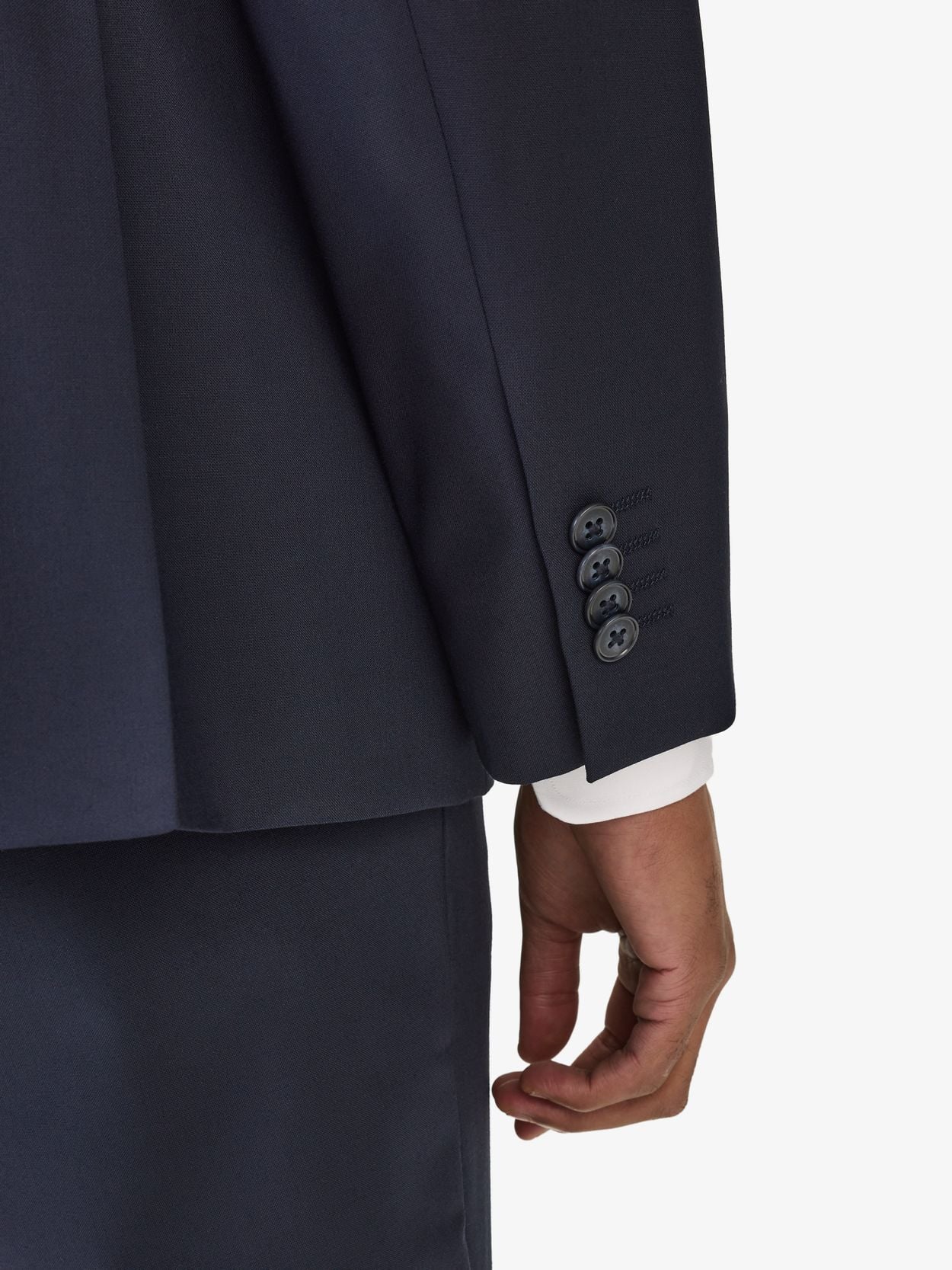 BOSS slim fit colbert van scheerwolmix model 'H HARVEY MM C NF' in zwart online kopen | P&C