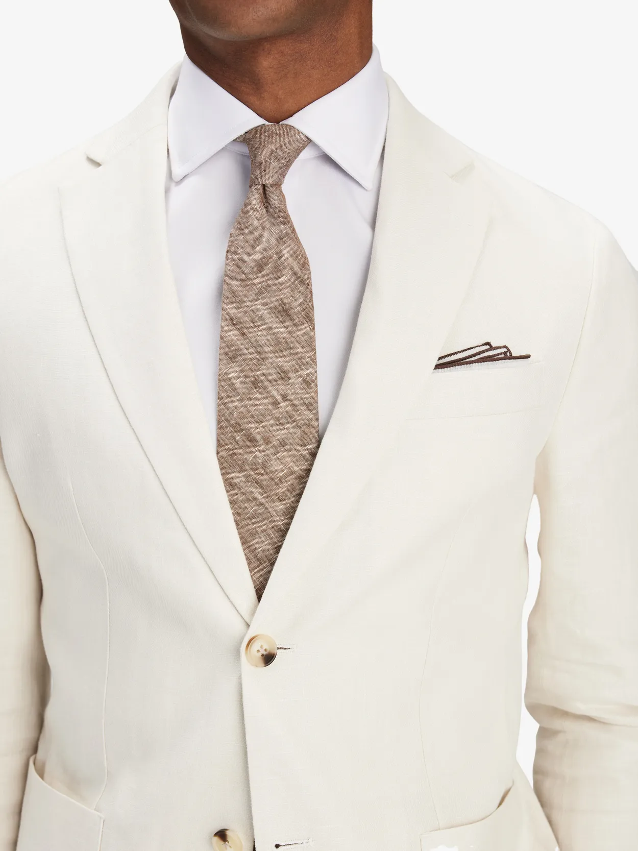 Image number 3 for product Sand Linen Suit Santino