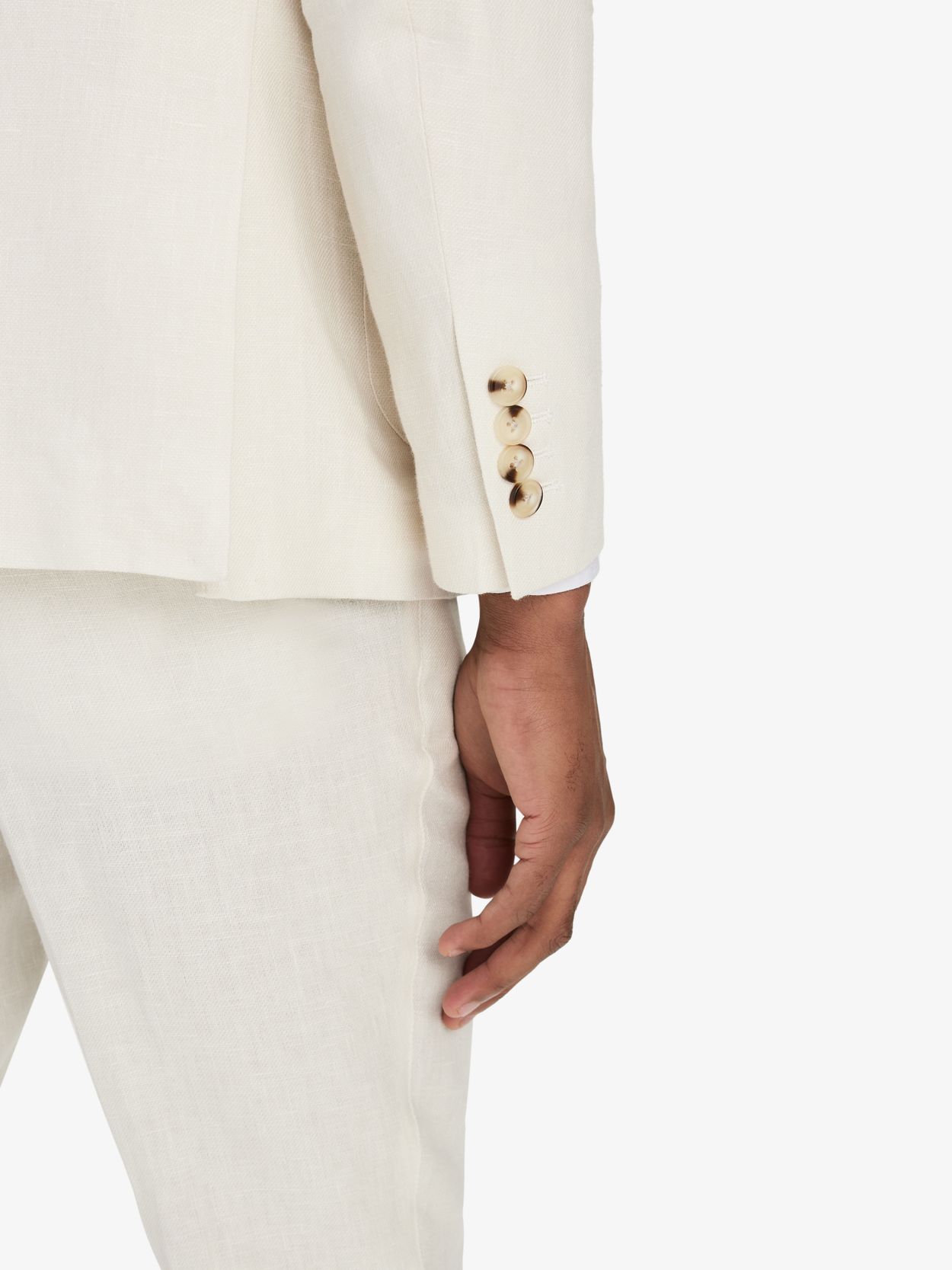 Julius Suit - Sand Cotton Stretch 2491