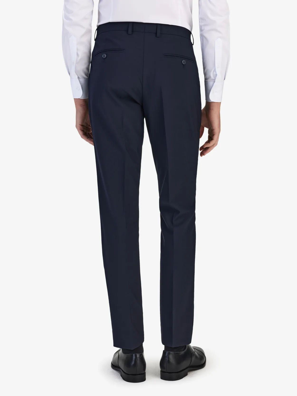 Image number 8 for product Mörkblå Kostym Ullstretch